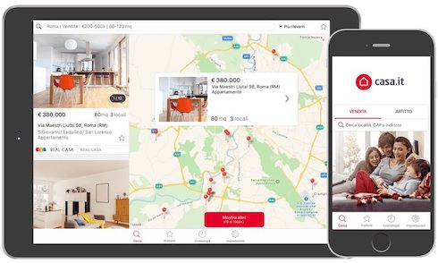 scarica l'app casa.it